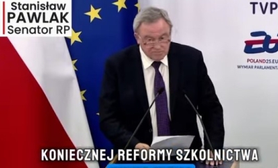 Powiat włocławski. Senator S. Pawlak o reformie szkolnictwa zawodowego