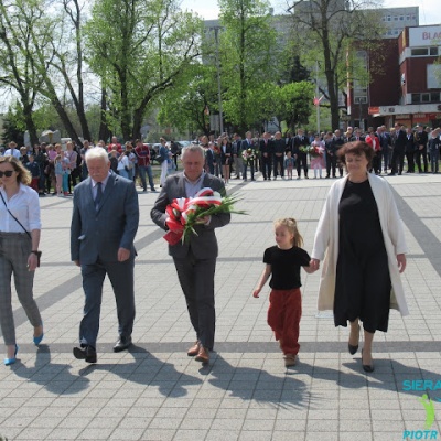 3 Maja - delegacje Lewicy uczciły 231. rocznicę